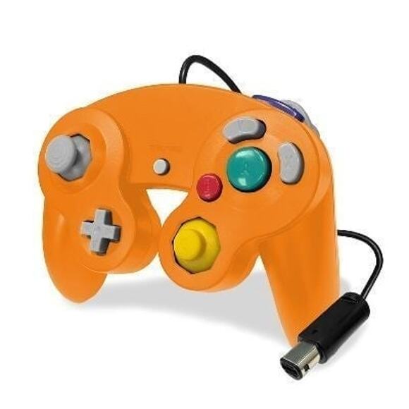 Gamecube Controller, Orange / Spice (NEW) - Nintendo - Old Skool - Picture 5 of 5
